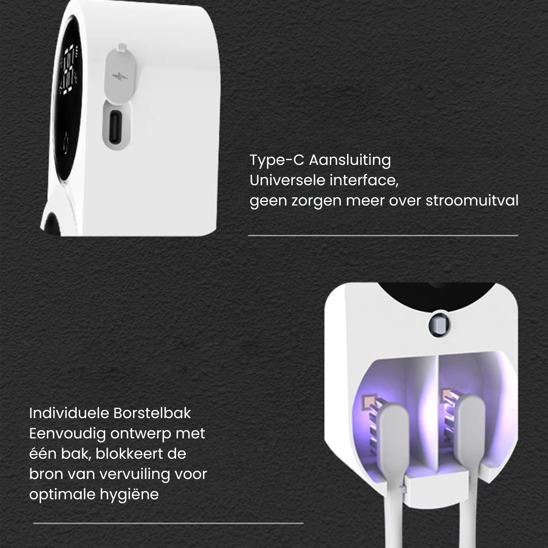 tandenborstelhouder UV sterilisator